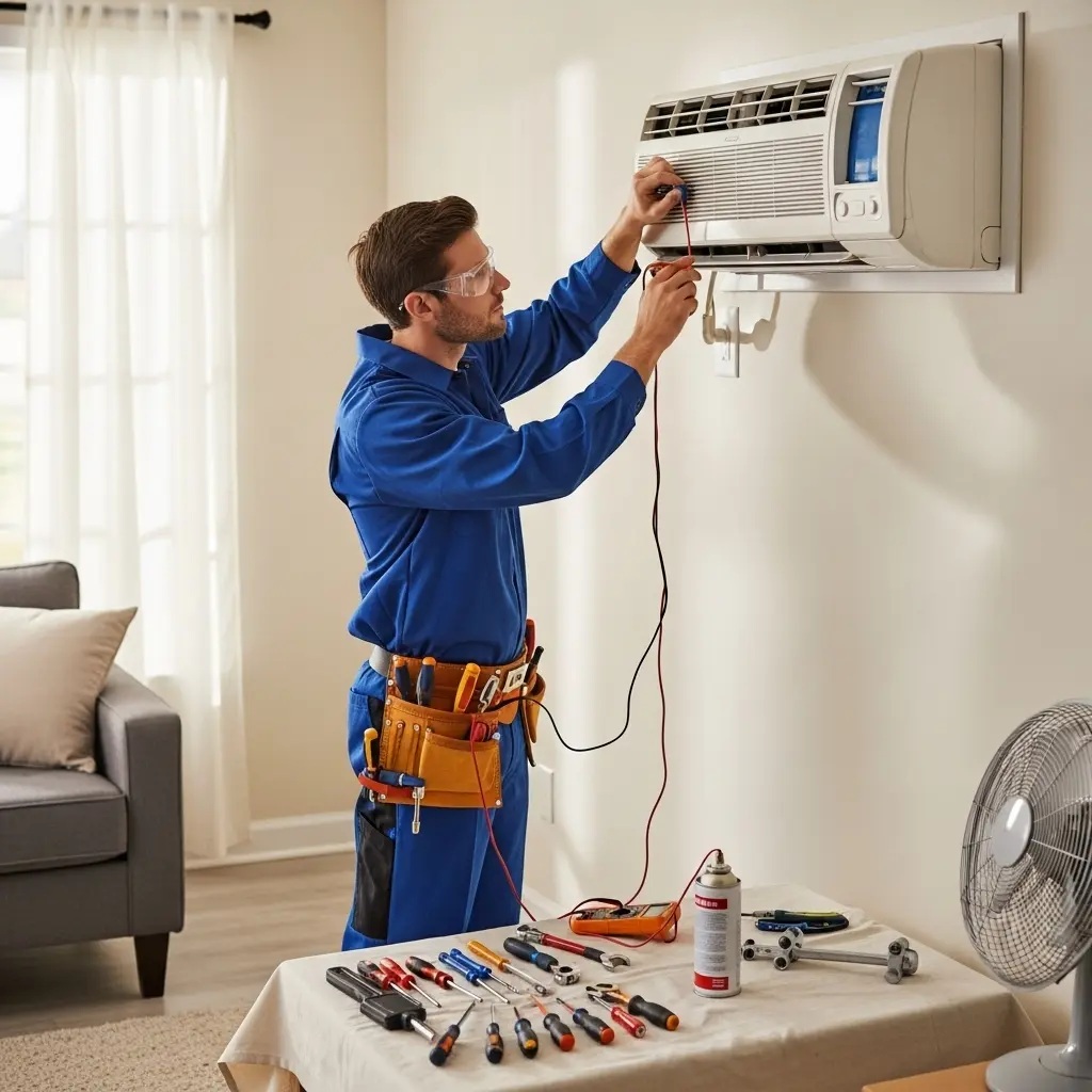 Soma Beko Beko klima gaz dolumu ve bakım – Enerji verimliliği artırıldı. - Teknik servis örneği